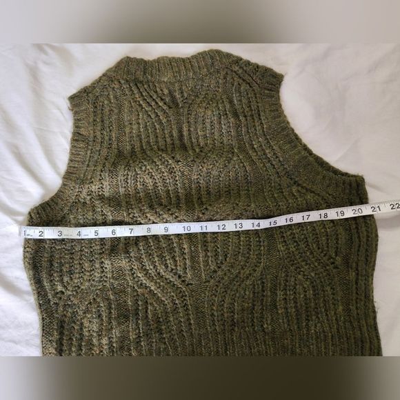 Madewell teddy pointelle vest size Xs - Picture 5 of 10